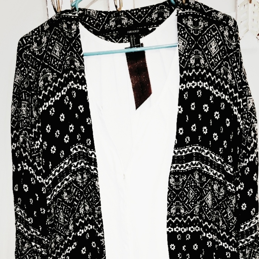Outerwear Kimono with Shirt Bundle